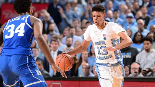 Cameron Johnson
University of North Carolina Basketball v Duke
Dean E. Smith Center
Chapel Hill, NC
Thursday, February 8, 2018