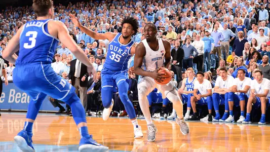 Theo Pinson
University of North Carolina Basketball v Duke
Dean E. Smith Center
Chapel Hill, NC
Thursday, February 8, 2018