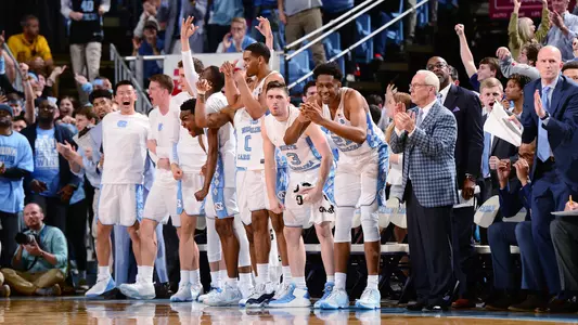 UNC bench
University of North Carolina Basketball v Duke
Dean E. Smith Center
Chapel Hill, NC
Thursday, February 8, 2018