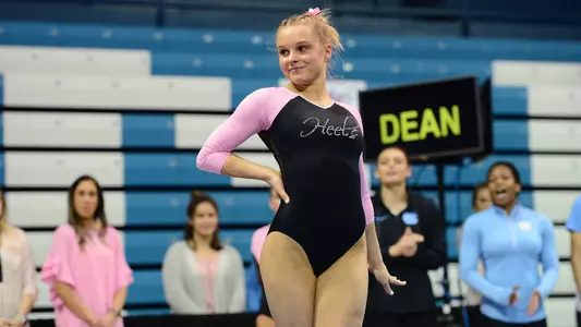 Lily Dean
Floor Exercise
University of North Carolina Gymnastics v Brown
Carmichael Arena
Chapel Hill, NC
Monday, February 19, 2018