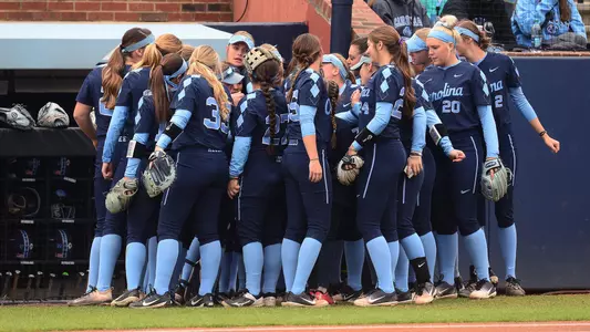 huddle
University of North Carolina Softball v Duke, game 1
Williams Field
Anderson Stadium
Chapel Hill, NC
Saturday, March 10, 2018