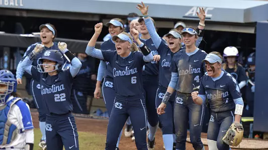 celebration
University of North Carolina Softball v Duke, game 2
Williams Field
Anderson Stadium
Chapel Hill, NC
Saturday, March 10, 2018