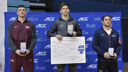 Troy Heilmann
ACC Championship
University of North Carolina Wrestling 
Fetzer Gym
Chapel Hill, NC
Saturday, March 3, 2018