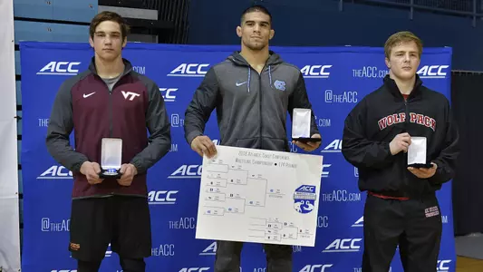 Ethan Ramos
ACC Championship
University of North Carolina Wrestling 
Fetzer Gym
Chapel Hill, NC
Saturday, March 3, 2018