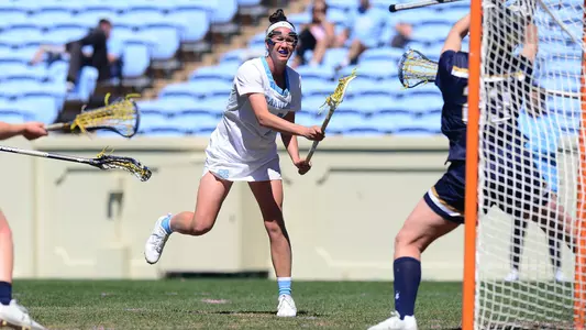 Marie McCool
University of North Carolina Women's Lacrosse v Notre Dame
Kenan Stadium
Chapel Hill, NC
Saturday, March 31, 2018