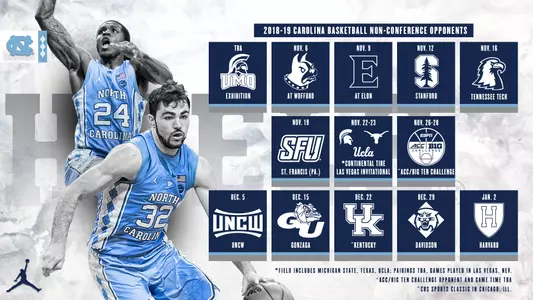 2018-19 non-conference schedule release