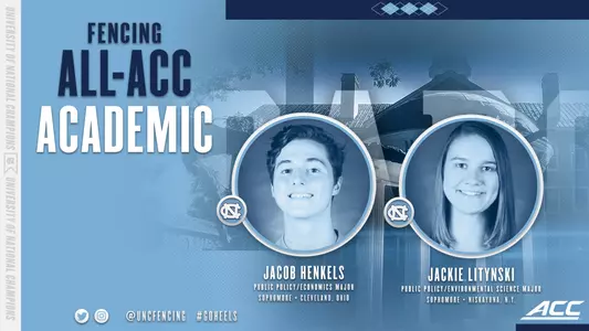 All-ACC Acad Fencing