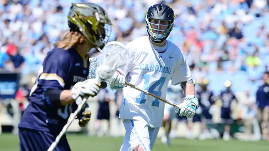 William McBride
University of North Carolina Men's Lacrosse v Notre Dame
Kenan Stadium
Chapel Hill, NC
Saturday, April 21, 2018
