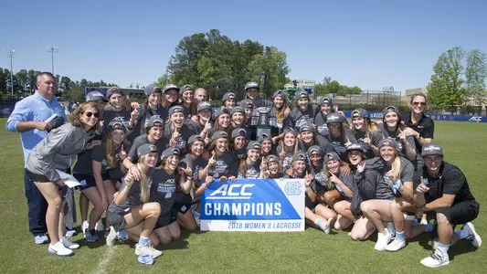 2018 Women’s Lacrosse ACC Champions