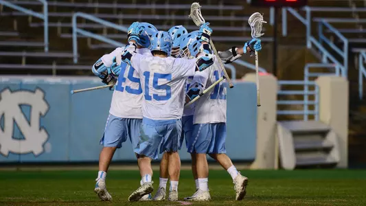 huddle, celebration
University of North Carolina Men's Lacrosse v Virginia
Kenan Stadium
Chapel Hill, NC
Saturday, April 7, 2018
