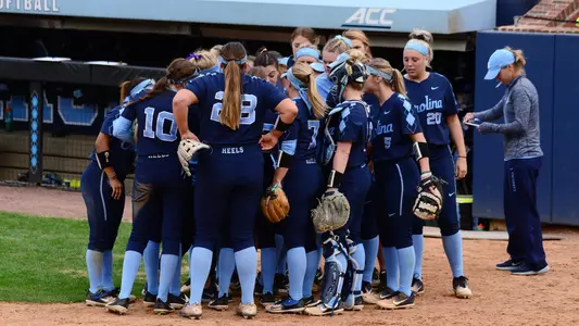 huddle
University of North Carolina Softball v UNC-G
Williams Field
Anderson Stadium
Chapel Hill, NC
Wednesday, April 4, 2018