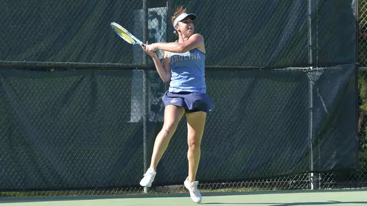 Chloe Ouellet-Pizer
University of North Carolina Women's Tennis v Mississippi State
NCAA Tournament
Cone-Kenfield Tennis Center
Chapel Hill, NC
Saturday, May 12, 2018