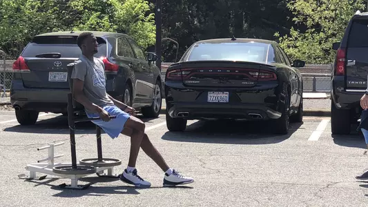 Brandon Robinson summer workout