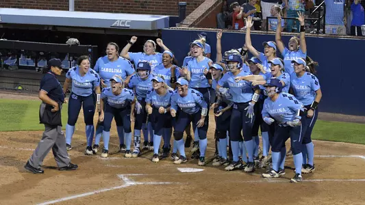 home run celebration
University of North Carolina Softball v Campbell
Williams Field
Anderson Stadium
Chapel Hill, NC
Friday, May 4, 2018