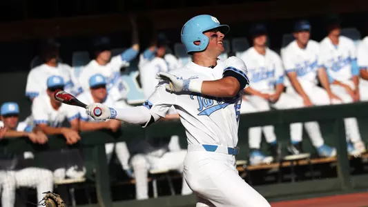 Ashton McGee's (5) single to second plates Dallas Tessar (7) for a 1-0 lead in the first.