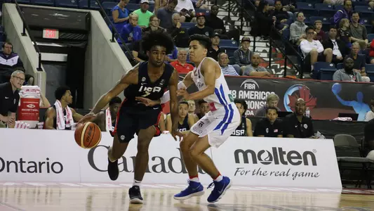 Coby White, US U18 National Team vs. Puerto Rico
