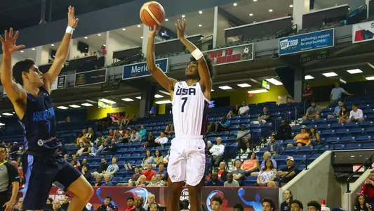 Coby White U.S. U18 National Team vs. Argentina