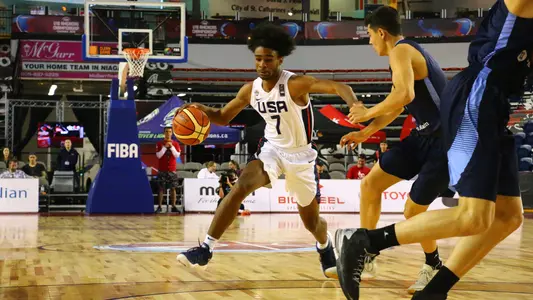 Coby White, U.S. U18 National Team vs. Argentina