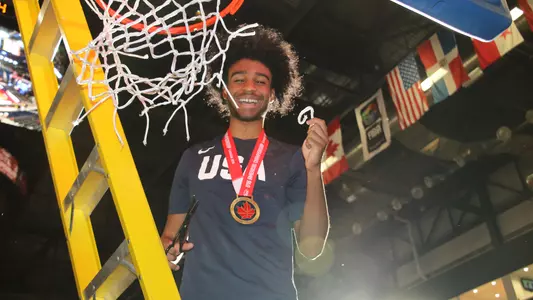 Coby White U.S. U18 National Team gold medal