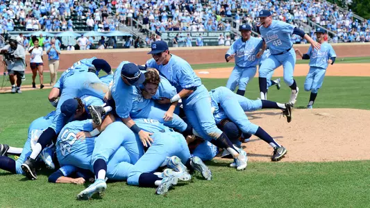 team celebration
University of North Carolina Baseball v Stetson
NCAA Super Regional
Boshamer Stadium
Chapel Hill, NC
Saturday, June 9, 2018