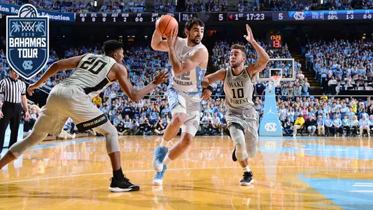 Luke Maye Bahamas Tour graphic