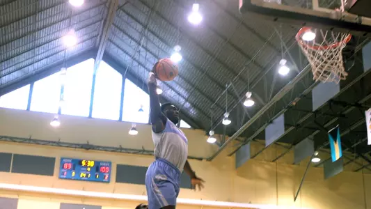 Nassir Little dunk vs. Bahamas All-Stars