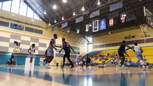 wide angle vs. Bahamas All-Stars