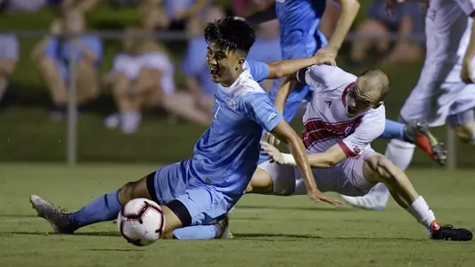 Lucas del Rosario
University of North Carolina Men's Soccer v Indiana
Wake Med Soccer Park
Cary, NC
Sunday, August 26, 2018