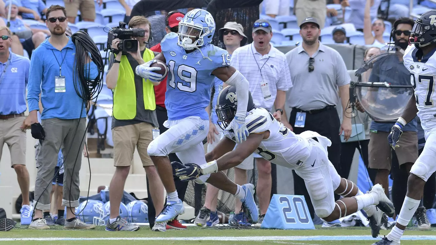 Dazz Newsome University of North Carolina Football v PittsburghKenan StadiumChapel Hill, NCSaturday, September 22, 2018