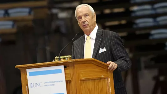 Roy Williams' Fast Break Against Cancer