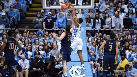 Garrison BrooksUniversity of North Carolina Basketball v Notre DameDean E. Smith CenterChapel Hill, NCTuesday, January 15, 2019