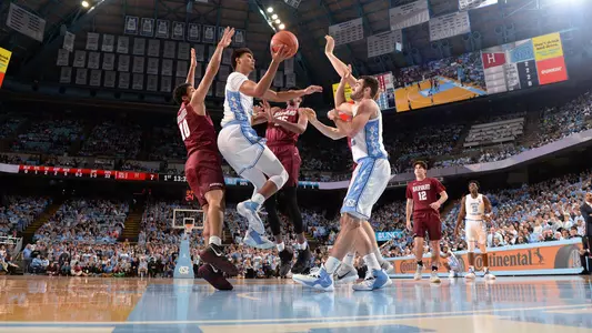 Cameron Johnson, centerUniversity of North Carolina Basketball v HarvardDean E. Smith CenterChapel Hill, NCWednesday, January 2, 2019