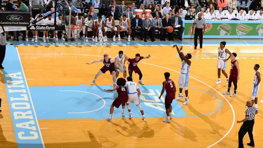 Nassir Little (5)University of North Carolina Basketball v HarvardDean E. Smith CenterChapel Hill, NCWednesday, January 2, 2019