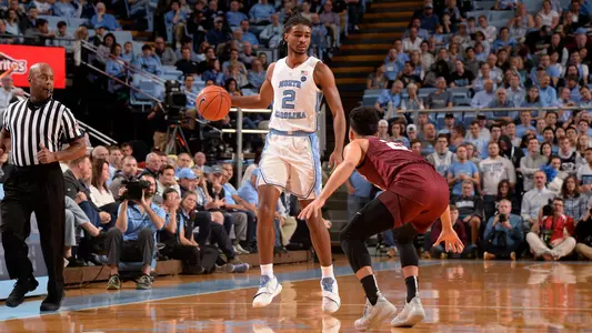 Coby WhiteUniversity of North Carolina Basketball v HarvardDean E. Smith CenterChapel Hill, NCWednesday, January 2, 2019