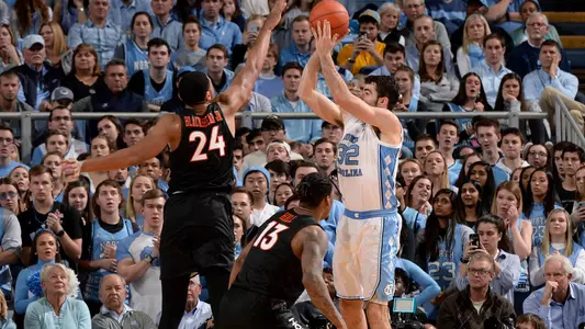 Luke Maye
University of North Carolina Basketball v Virginia Tech
Dean E. Smith Center
Chapel Hill, NC
Monday, January 21, 2019