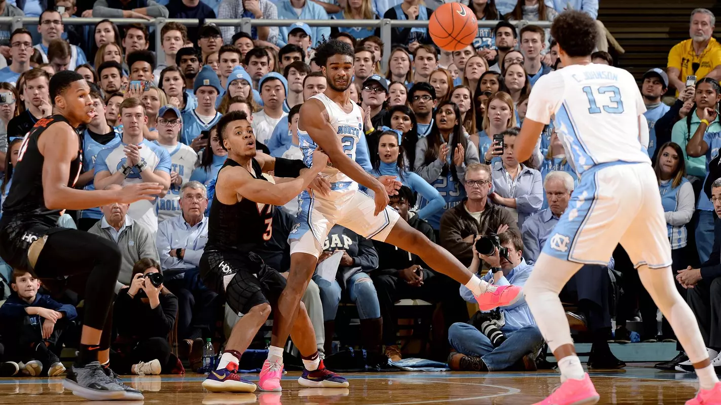 Coby WhiteUniversity of North Carolina Basketball v Virginia TechDean E. Smith CenterChapel Hill, NCMonday, January 21, 2019