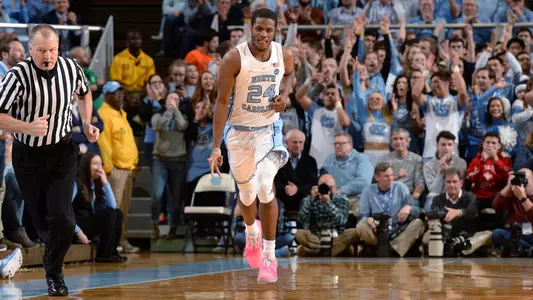 Kenny Williams
University of North Carolina Basketball v Virginia Tech
Dean E. Smith Center
Chapel Hill, NC
Monday, January 21, 2019