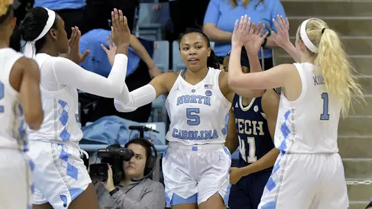 Stephanie Watts (5)
University of North Carolina Women's Basketball v Georgia Tech
Carmichael Arena
Chapel Hill, NC
Thursday, January 31, 2019
