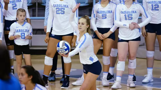 Greer Moseman
University of North Carolina Volleyball v Miami
Carmichael Arena
Chapel Hill, NC
Friday, October 11, 2019