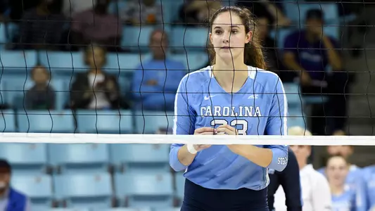 Parker Austin
University of North Carolina Volleyball v Georgia Tech 
Carmichael Arena 
Chapel Hill, NC 
Friday, November 1, 2019
