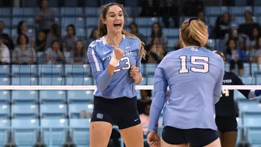 Parker Austin
University of North Carolina Volleyball v Georgia Tech 
Carmichael Arena 
Chapel Hill, NC 
Friday, November 1, 2019