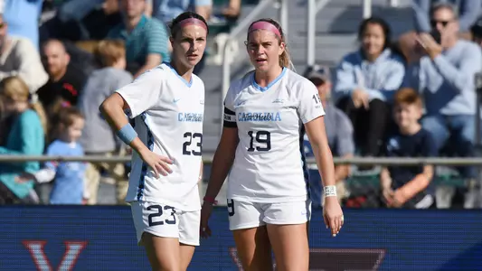Lotte Wubben-Moy, Alessia Russo
University of North Carolina Women's Soccer v Virginia
ACC Tournament
Wake Med Soccer Park
Cary, NC
Sunday, November 10, 2019