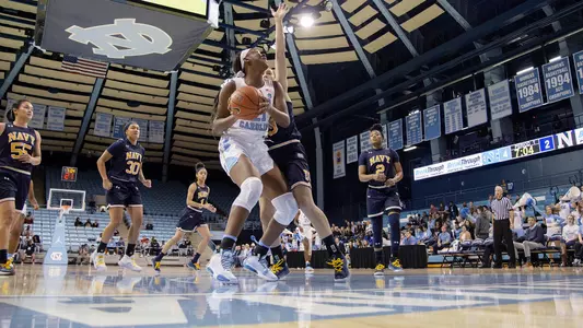 Malu Tshitenge
University of North Carolina Women's Basketball v Navy
Carmichael Arena
Chapel Hill, NC
Monday, November 11, 2019