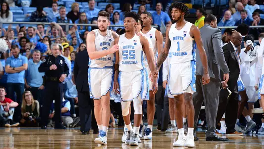 Andrew Platek, Christian Keeling, Leaky Black 
University of North Carolina Basketball v Gardner-Webb
Dean E. Smith Center
Chapel Hill, NC
Friday, November 15, 2019