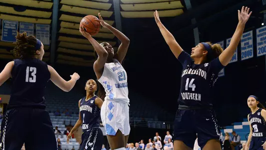 Malu Tshitenge
University of North Carolina Women's Basketball v Charleston Southern
Carmichael Arena
Chapel Hill, NC
Friday, November 15, 2019