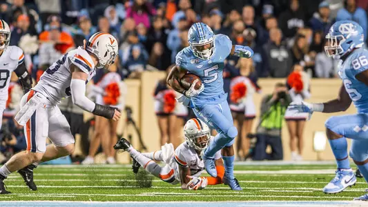 Dazz Newsome
University of North Carolina Football v Virginia
Kenan Stadium
Chapel Hill, NC
Saturday, November 2, 2019