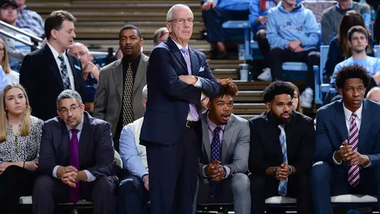 Roy Williams
University of North Carolina Basketball v Elon
Dean E. Smith Center
Chapel Hill, NC
Wednesday, November 20, 2019
