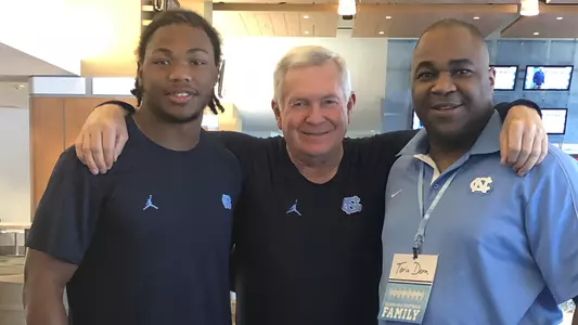 Myles Dorn, Mack Brown, Torin Dorn