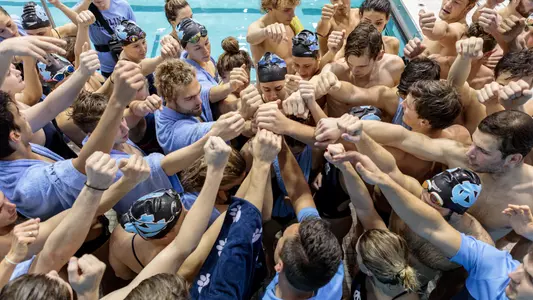 Carolina Swimming Diving Huddle