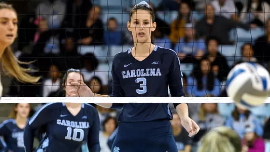 Aristea Tontai
University of North Carolina Volleyball v Wake Forest
Senior Day
Carmichael Arena 
Chapel Hill, NC 
Wednesday, November 27, 2019